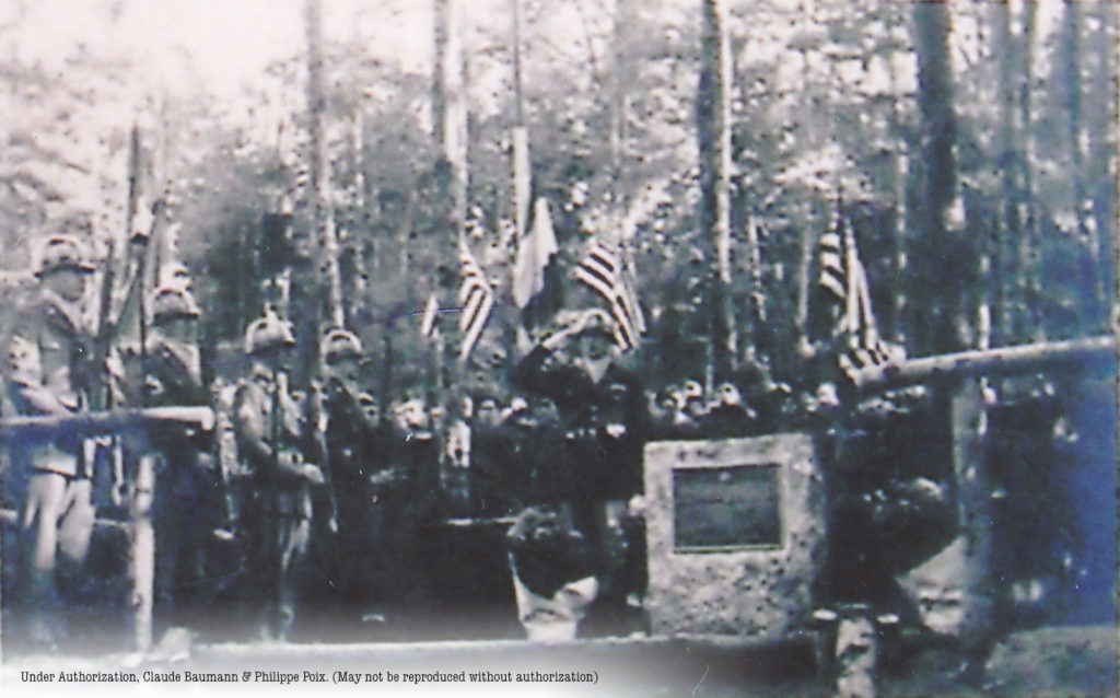 Dedication of the 1947 Monument to the 100/442 RCT